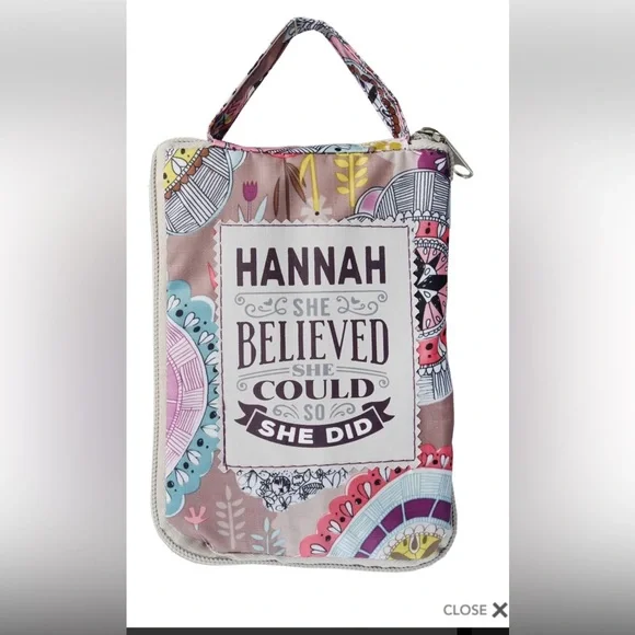 Reusable Tote Shopping Bag.  Fab Girl Tote Bag - Hannah - Picture 2 of 7